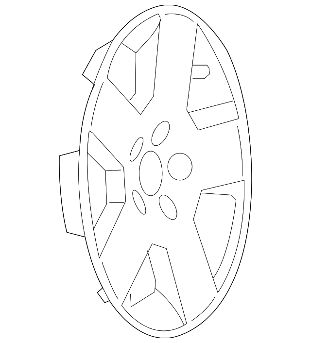 9597585 Деталь WHEEL COVER
