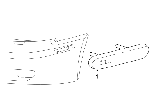 Sable SIDE REFLECTOR