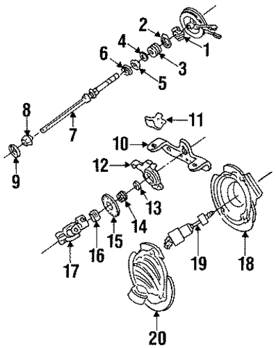 Taurus SHAFT & INTERNAL COMPONENTS