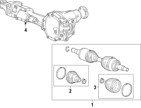 Colorado AXLE SHAFTS & JOINTS