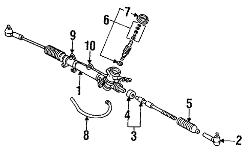 SW1 STEERING GEAR & LINKAGE 2