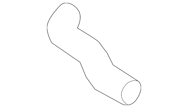 955-110-743-20 Деталь UPPER HOSE, LEFT