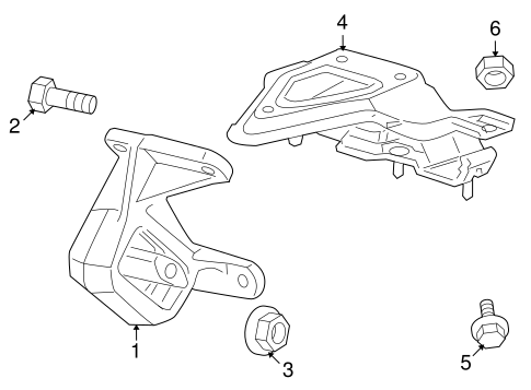 Dakota ENGINE & TRANS MOUNTING