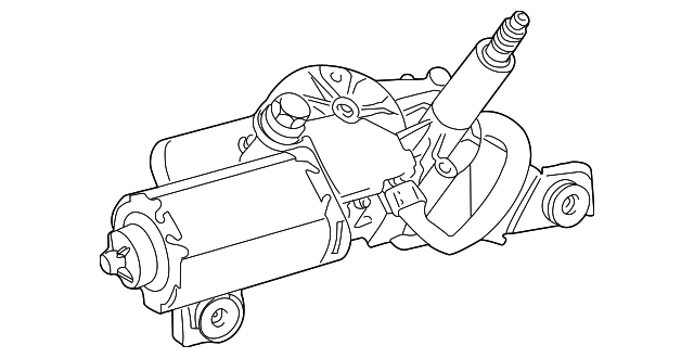 5587241 Деталь WIPER MOTOR