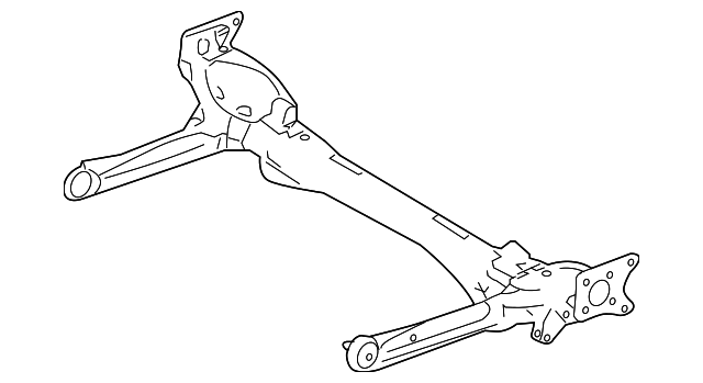 6F2Z-4B435-A Деталь AXLE BEAM