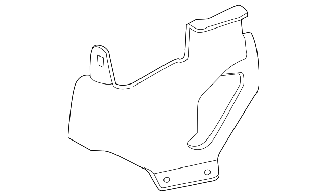 1L2Z3490EA Деталь SUPPORT BRACKET