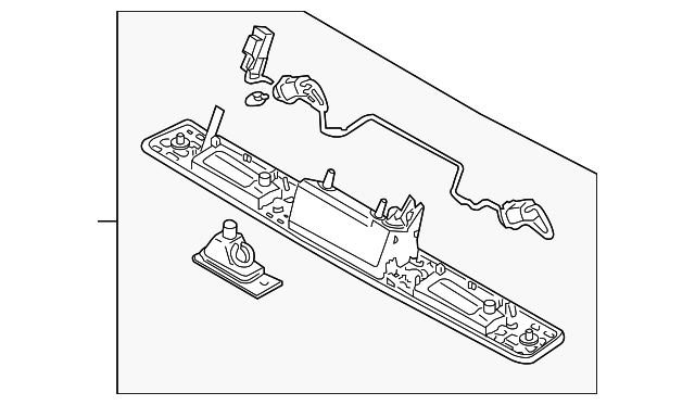 31253018 Деталь HANDLE, OUTSIDE