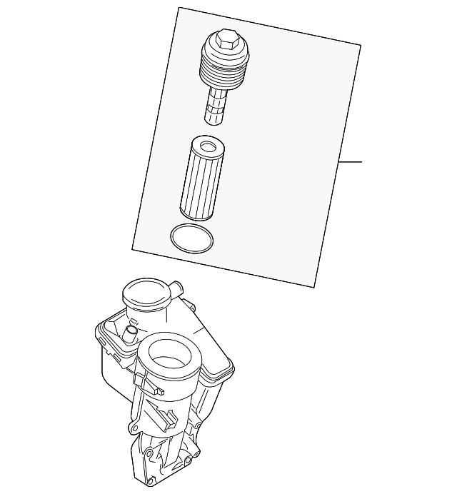 30677939 Деталь OIL FILTER HSNG