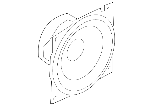 XQM500120 INST PNL SPEAKER