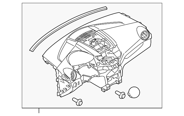 BE8Z-5404320-AA Деталь INSTRUMENT PANEL