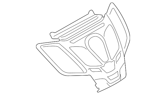 BE8Z-5404302-BB Деталь CENTER BEZEL