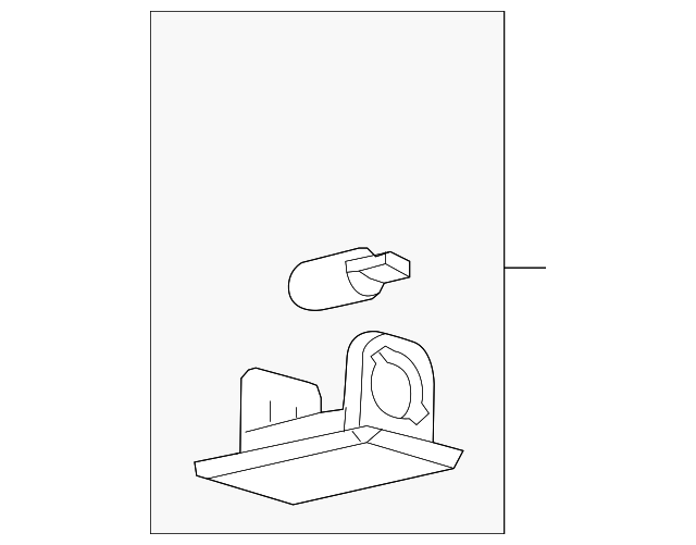 E6RY-13776-A Деталь CARGO LAMP