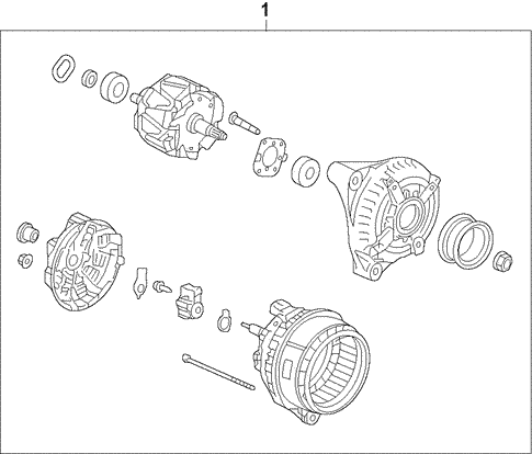 Alternator for 2011 Toyota Avalon #1