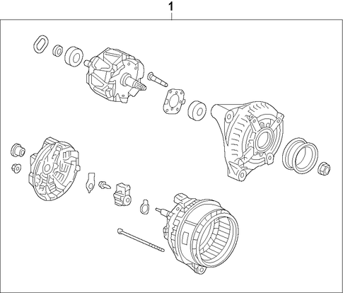 ELECTRICAL/ALTERNATOR for 2011 Toyota Avalon #1