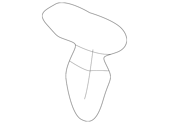 94858738 Деталь WEATHERSTRIP RETAINER