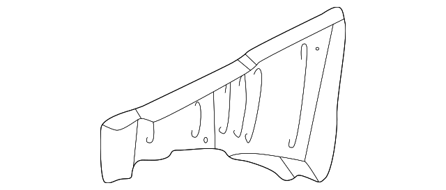 88970791 Деталь COWL SIDE PANEL, RIGHT