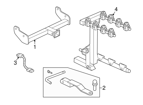Vue TRAILER HITCH COMPONENTS