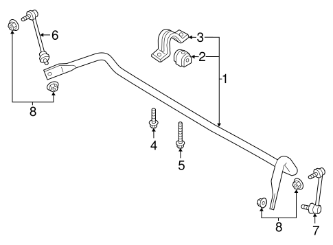 XC90 STABILIZER BAR & COMPONENTS