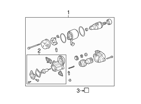 ELECTRICAL/STARTER for 2004 Toyota RAV4 #1