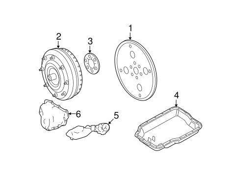 Fusion TRANSAXLE PARTS