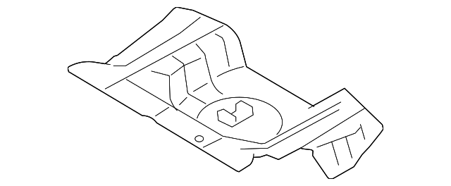 5R3Z-7611215-AA Деталь FLOOR PAN