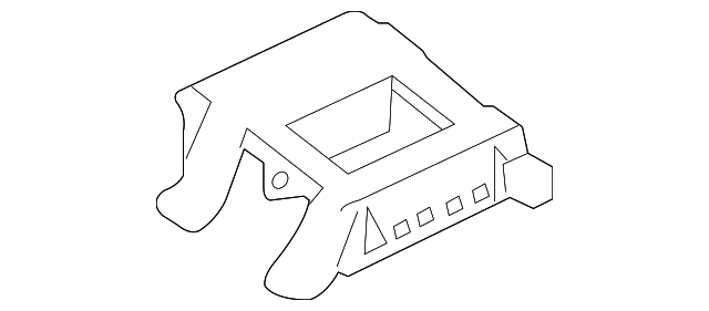 12764464 Деталь ROOF MOLDING CLIP, LEFT