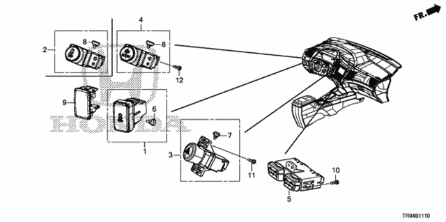 Switch for 2012 Honda Civic #0