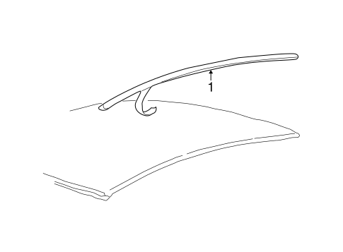 Body/Exterior Trim - Roof for 2002 Ford Escape #1