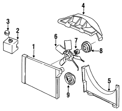 Camaro RADIATOR & COMPONENTS 2