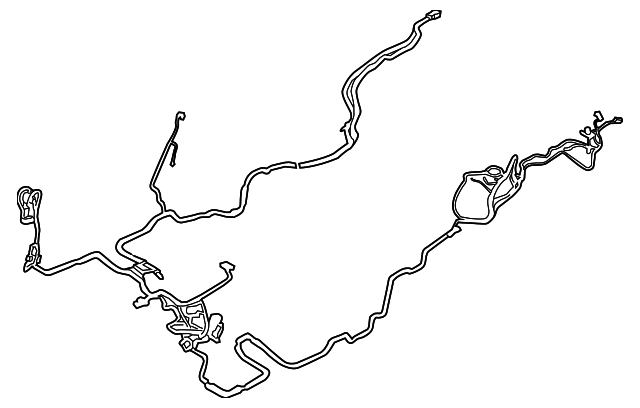 FP5Z-14A005-A Деталь WIRE HARNESS