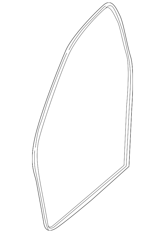 8G1Z-5420530-A Деталь DOOR W'STRIP, RIGHT