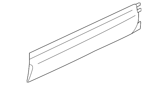 15105350 Деталь SIDE MOLDING, RIGHT
