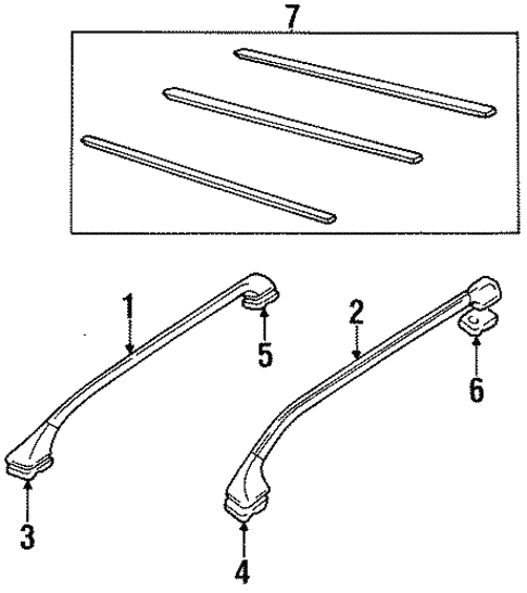 Luggage Carrier for 1994 Land Rover Discovery #0