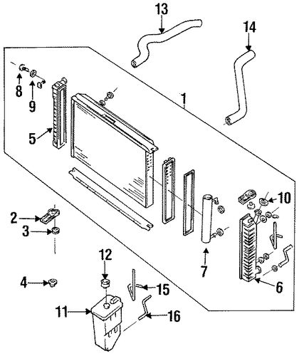 Villager RADIATOR & COMPONENTS
