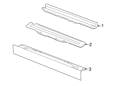 Grand Am RADIATOR SUPPORT