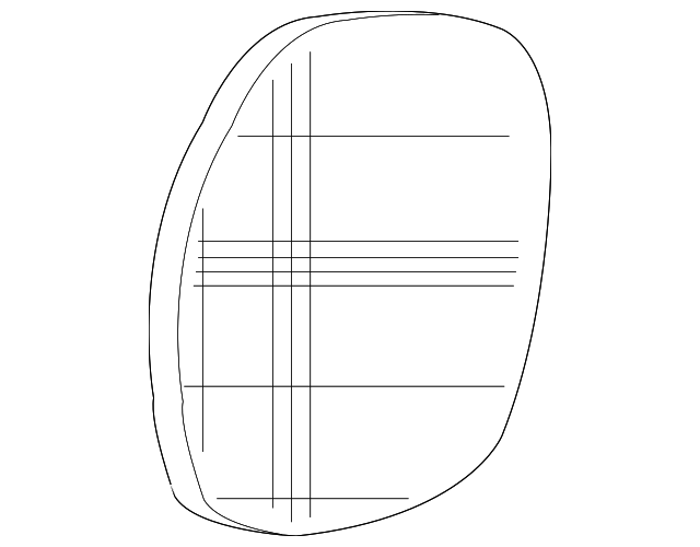 GJA2442CBNED Деталь SPEAKER GRILLE, RIGHT
