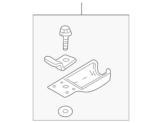 30888528 Деталь SEAT BELT ANCHOR