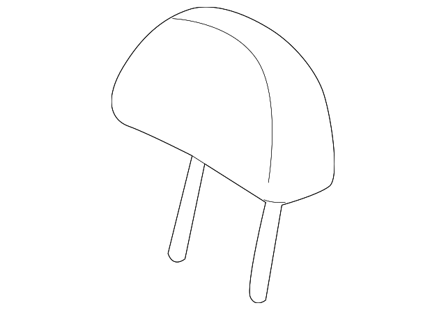 96890157 Деталь HEADREST, RIGHT