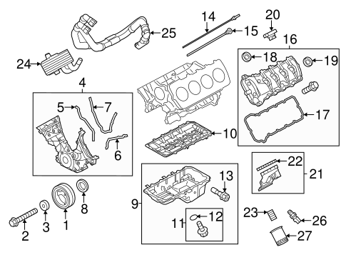 Engine/Engine Parts for 2013 Ford Mustang #1