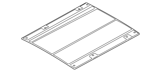 EK4Z-6150202-C Деталь CENTER ROOF PNL