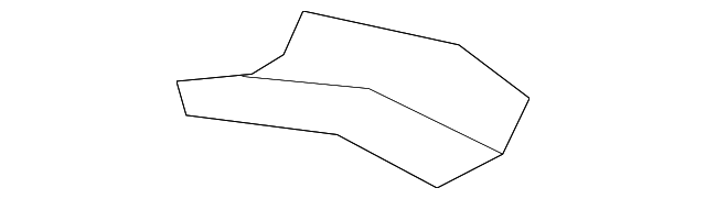 EK4Z-61502E29-A Деталь ROOF BOW EXTENSION, RIGHT