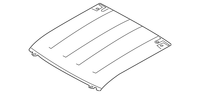 EK4Z-6150202-A Деталь FRONT ROOF PNL