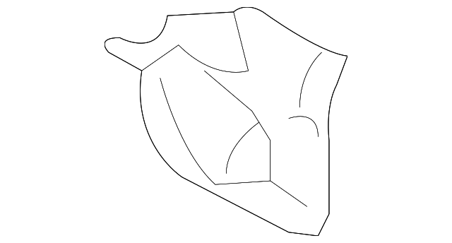 19184864 Деталь EXTENSION PANEL, RIGHT