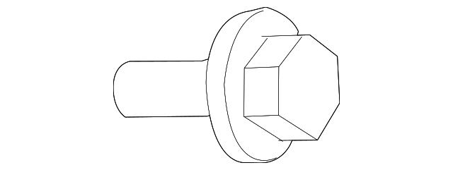 19204313 Деталь FLOOR CONSOLE BOLT