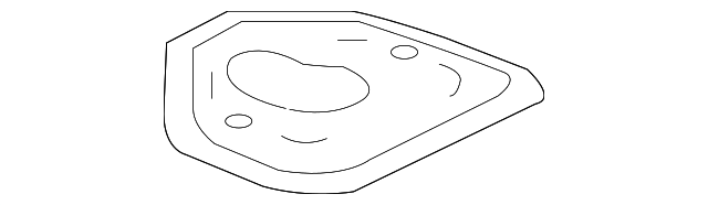 986-504-251-00 MOUNT PLATE, LEFT