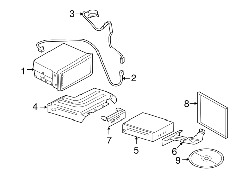 Aviator NAVIGATION SYSTEM COMPONENTS