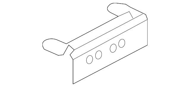 5C5Z18C835A Деталь BRACKET, LEFT