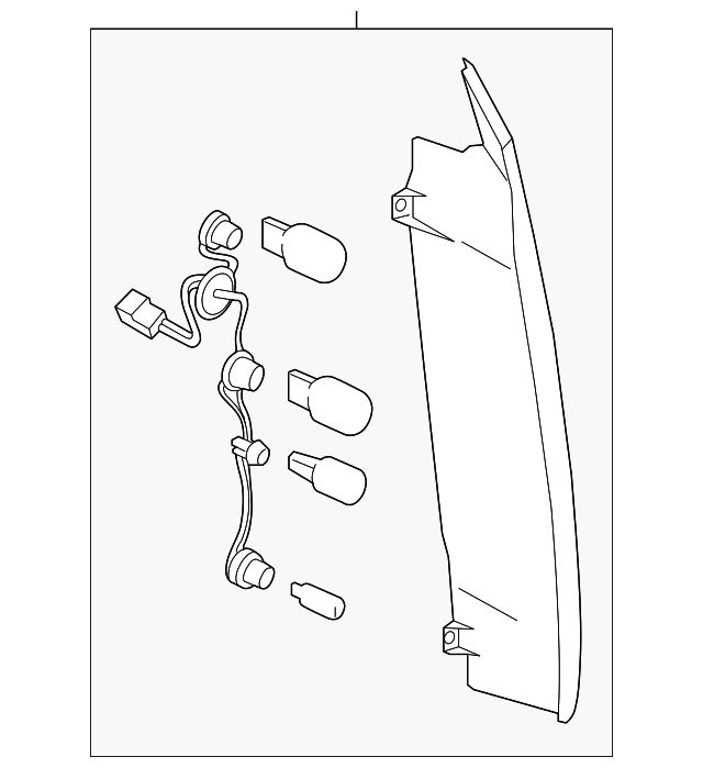 DT1Z-13405-B COMBO LAMP ASSY, LEFT