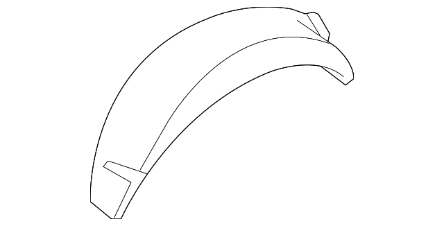 FJA1330AG Деталь OUTER WHEELHOUSE, RIGHT