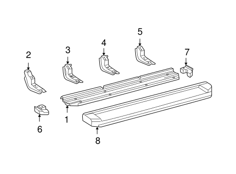 BODY/EXTERIOR TRIM - CAB for 2007 Toyota Tundra #2